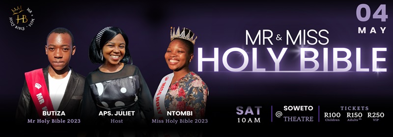 Mr and Miss Holy Bible 2024 Slider